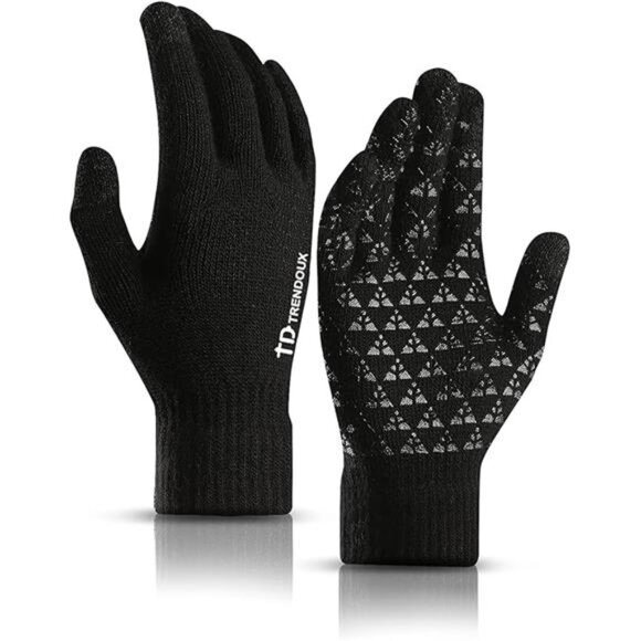 TRENDOUX Winter Gloves for Men Women - Upgraded Touch Screen Cold Weather - Picture 6 of 6